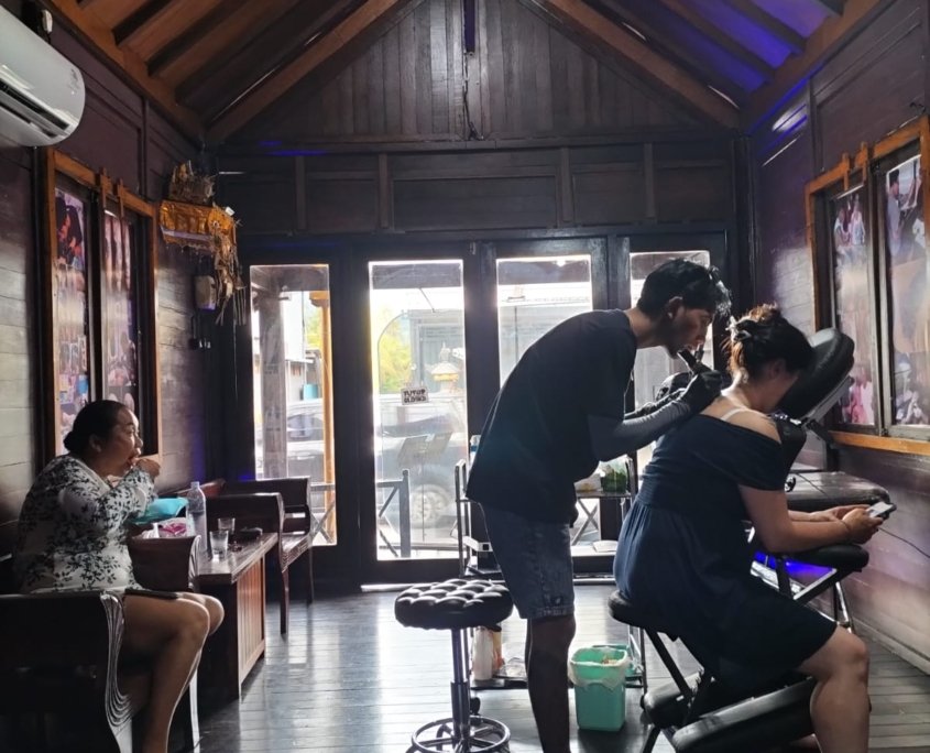 Bali island tattoo experience