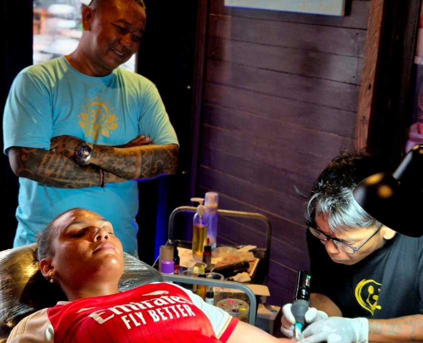 professional tattoo artists in north bali